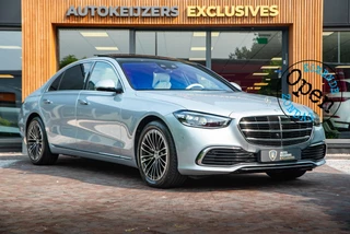 Hoofdafbeelding Mercedes-Benz S-Klasse Mercedes-Benz S-klasse 350d 4MATIC Lang Full Option Manufaktur Burmester Panodak 360 Cam Entertainment Massage