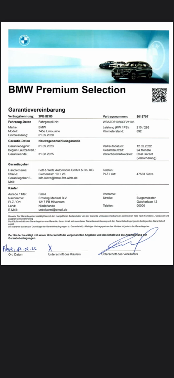 Hoofdafbeelding BMW 7 Serie