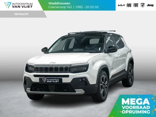 Jeep Avenger Summit 54 kWh | 17% Bijtelling | Schuif/Kanteldak | Leder&Winter Pack | Warmtepomp | Info&Convenience Pack