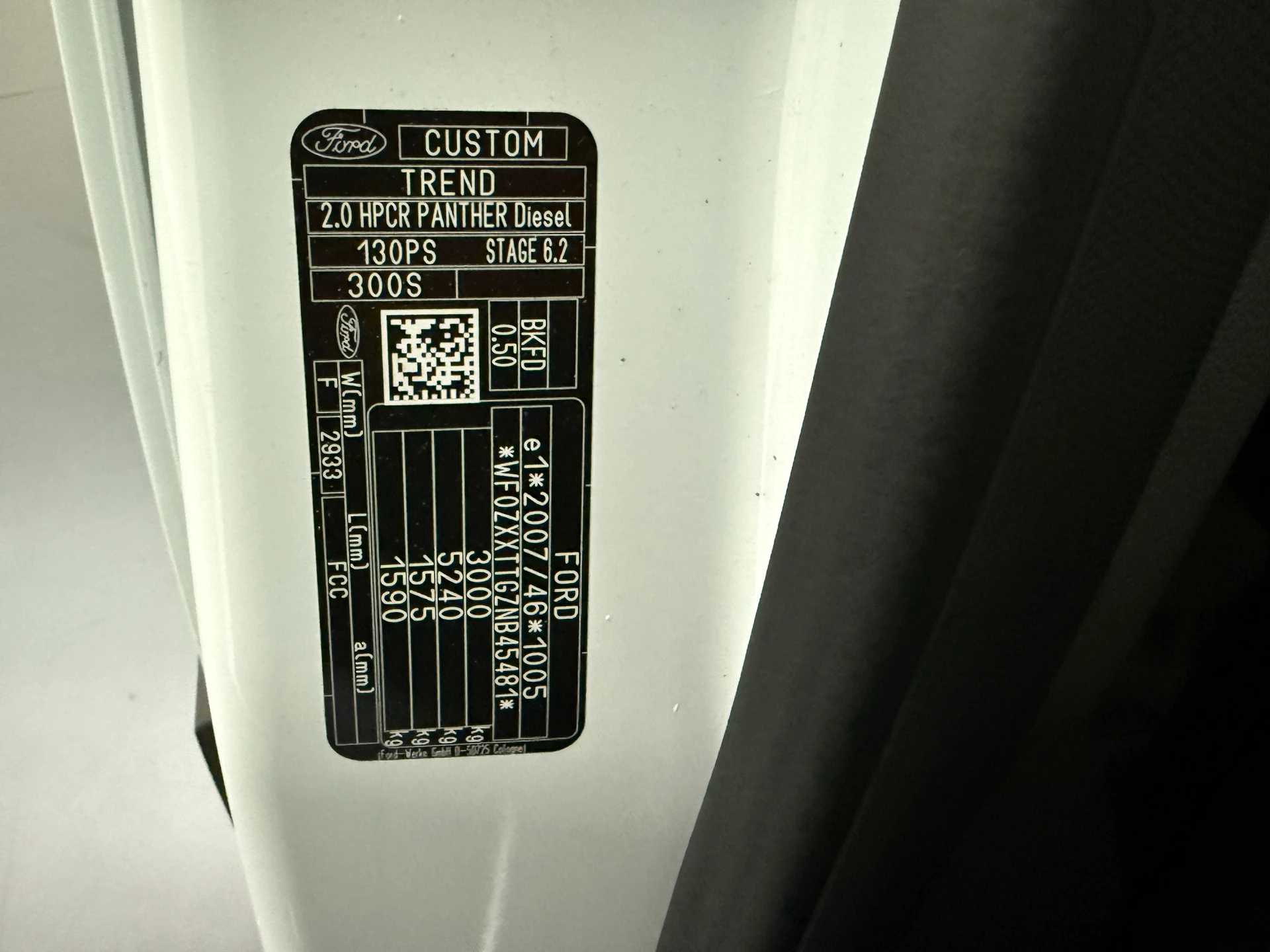 Hoofdafbeelding Ford Transit Custom