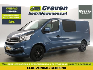 Fiat Talento 1.6 EcoJet L2H1 | Dubbele Cabine | 5 Persoons | Airco Cruise Camera Navi Trekhaak PDC 17"LMV