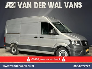 Volkswagen Crafter 2.0 TDI 140pk L3H3 L2H2 Euro6 *Rijklaar Direct Rijden* Airco | Camera | Apple Carplay | Cruisecontrol Parkeersensoren, Android Auto, Chauffeursstoel, Bijrijdersbank, 3000kg trekvermogen, zilver