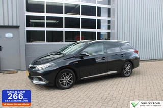 Toyota Auris Touring Sports 1.8 Hybrid Lease pro | Beige Leer | Panoramadak | Full Led | Parkeersensoren.