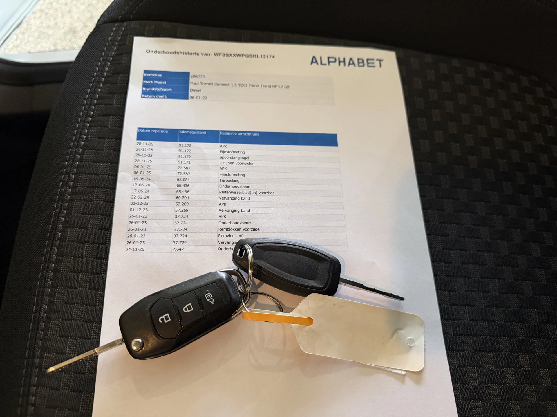 Hoofdafbeelding Ford Transit Connect