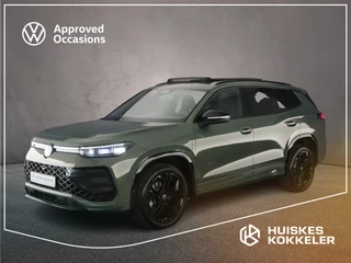 Hoofdafbeelding Volkswagen Tayron Volkswagen Tayron R-Line Edition 1.5 TSI eHybrid 272pk DSG Automaat Trekhaak, Panoramadak, Harman Kardon audio, Navigatie, Black style, Adaptive cruise control