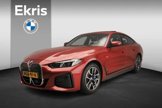 BMW i4 Gran Coupe eDrive35 | M-Sportpakket | LED | Leder | Navigatie | Schuifdak | Trekhaak | Sportstoelen | DAB | Alu 18 inch