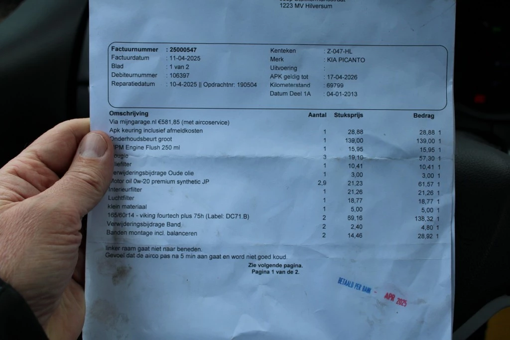 Hoofdafbeelding Kia Picanto