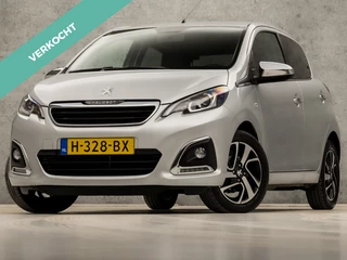 Peugeot 108 1.0 e-VTi Sport (APPLE CARPLAY, CAMERA, GETINT GLAS, LM VELGEN, SPORTSTOELEN, CRUISE, ELEK RAMEN, NIEUWSTAAT)