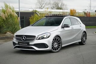 Mercedes A-klasse 180 AMG Panoramadak|Night pakket|Stoelverwarm.