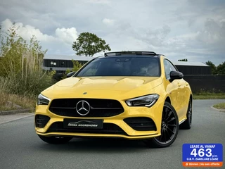 Mercedes CLA-klasse 250 e AMG CLA250e Coupe Panoramadak|Burmester®|Camera 360°|Sfeerverlichting|Head-up|Multibeam LED|Night pakket