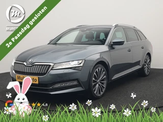 Škoda Superb Combi 1.4 TSI iV Laurin & Klement PHEV 218pk Dealer O.H. | Adaptive Cruise | 360 Camera | Canton Audio | Lederen Comfortstoelen Memory & Massage & Ventilatie | Sfeerverlichting | Stoelen & Stuur Verwarmd | Apple Carplay | Blis | Keyless | Plug In Hybrid | 