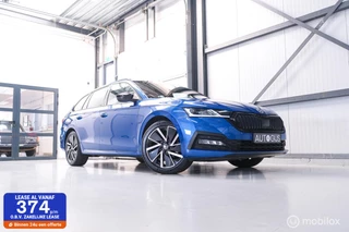 Skoda Octavia Combi 1.5 e-TSI Business Edition Plus | Racing Blue | Trekhaak | Virtual cockpit | LED | rijklaarprijs |