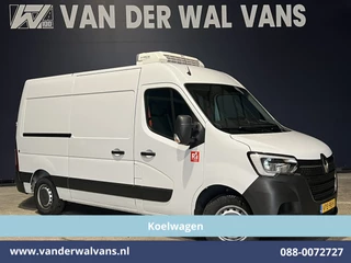 Renault Master 2.3 dCi 136pk L2H2 Koelwagen Thermoking V-300 MAX Vriezen -20°C tot verwarmen + 20°C Dag + Nacht Euro6 Airco | Navigatie Camera, 2500kg Trekhaak, Cruisecontrol, LED, Parkeersensoren, Bijrijdersbank