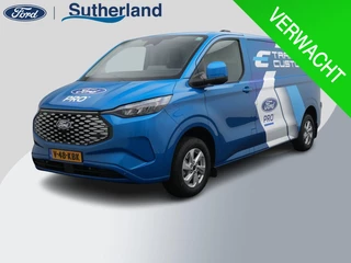 Ford E-Transit Cust. 320 L2H1 Limited 65 kWh 218pk | Wegklapbare Trekhaak | Adaptieve Cruise | Navigatie | BESTICKERING WORDT VERWIJDERD | Stoel/stuurverwarming
