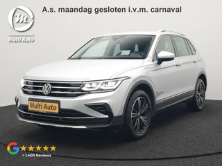 Volkswagen Tiguan 1.4 TSI eHybrid Elegance Plug In Hybrid 245pk Dealer O.H PHEV | Adaptive Cruise | Head Up | IQ Light | 360 Camera | Alcantara Sportstoelen Massage & Verwarmd | Sfeerverlichting | Keyless | Stuur Verwarmd | Apple Carplay | Navigatie | DAB |