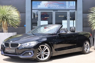 Hoofdafbeelding BMW 4 Serie BMW 4 Serie Cabrio 420i Sportline High Executive 184pk Navigatie/Stoelverwarming/Leder