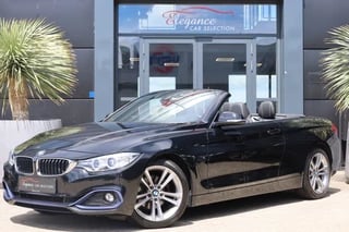 BMW 4 Serie Cabrio 420i Sportline High Executive 184pk Navigatie/Stoelverwarming/Leder