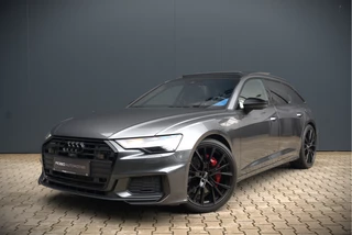 Hoofdafbeelding Audi A6 Audi A6 Avant 55 TFSI e quattro Pro Line S Competition | S-Line | Panoramadak | Bang & Olufsen | Head-Up Display | 360 Camera | Carbon | Stuurverwarming | Stoelverwarming | Memory Seat | Matrix Led | Keyless | Leer | Adaptive Cruise Control | B&O