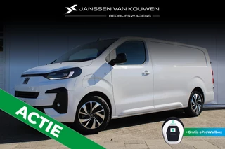Hoofdafbeelding Fiat E-Scudo Fiat e-Scudo L3 75 kWh 136 pk Nieuw uit voorraad leverbaar