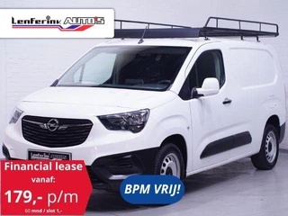 Opel Combo 1.6D 100 pk L2H1 Edition Navi, Trekhaak Airco, Cruise Control, Imperiaal, NAP, 2-Zits