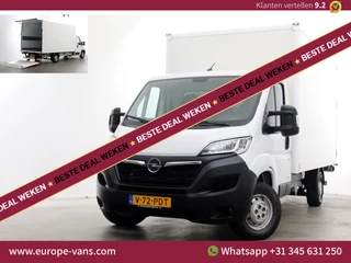 Opel Movano 2.2D 140pk Bakwagen met laadklep 1.060kg laadvermogen 08-2023
