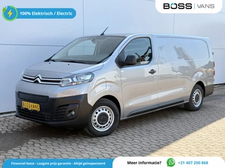 Hoofdafbeelding Citroën ë-Jumpy Citroën ë-Jumpy 75kWh L3 Elektrisch 330km WLTP 100% (SOH) BEV Snelladen Navigatie Climate control Cruise control Carplay Camera Laadkabel Parkeersensoren v+a