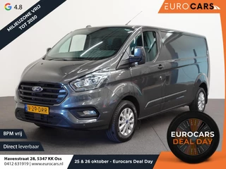 Ford Transit Custom 300 2.0 TDCI 130pk L2H1 Trend Automaat Airco Navigatie Cruise control Camera Parkeersensoren Trekhaak Betimmering Laadruimte