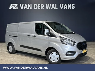 Ford Transit Custom 2.0 TDCI 131pk L2H1 Euro6 Airco | Navigatie | LED | Cruisecontrol | Trekhaak Android Auto, Verwarmde voorruit, Parkeersensoren, Bijrijdersbank