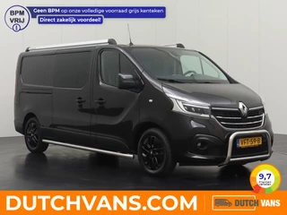 Renault Trafic 2.0DCi 145PK Dubbele Cabine Exclusive | 2xSchuifdeur | Leder | Navigatie | Trekhaak | Betimmering