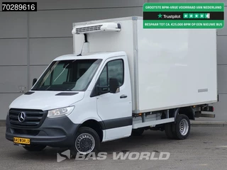 Mercedes Sprinter 515 CDI Koelwagen Dubbellucht Zijdeur Thermo King 230v-Stekker Airco Cruise MBUX CarPlay Euro6 Koel Koeler Kühl Kühler Kühlwagen Bakwagen Gekoeld 14m3 Airco Cruise control