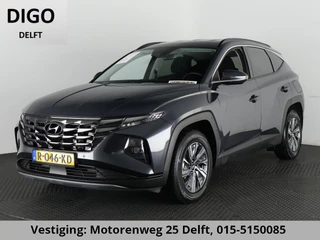 Hoofdafbeelding Hyundai Tucson Hybrid Hyundai Tucson 1.6 T-GDI HEV COMFORT SMART 1e EIG. GARANTIE 2032* NAVI.TREKHAAK.STUUR/STOELVERWARMING.CAMERA ETC