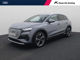 Hoofdafbeelding Audi Q4 e-tron Audi Q4 e-tron 40 150kW/204PK Launch edition Advanced 77 kWh · Parkeersensoren · Warmtepomp · Trekhaak