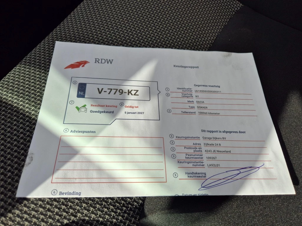 Hoofdafbeelding Dacia Dokker