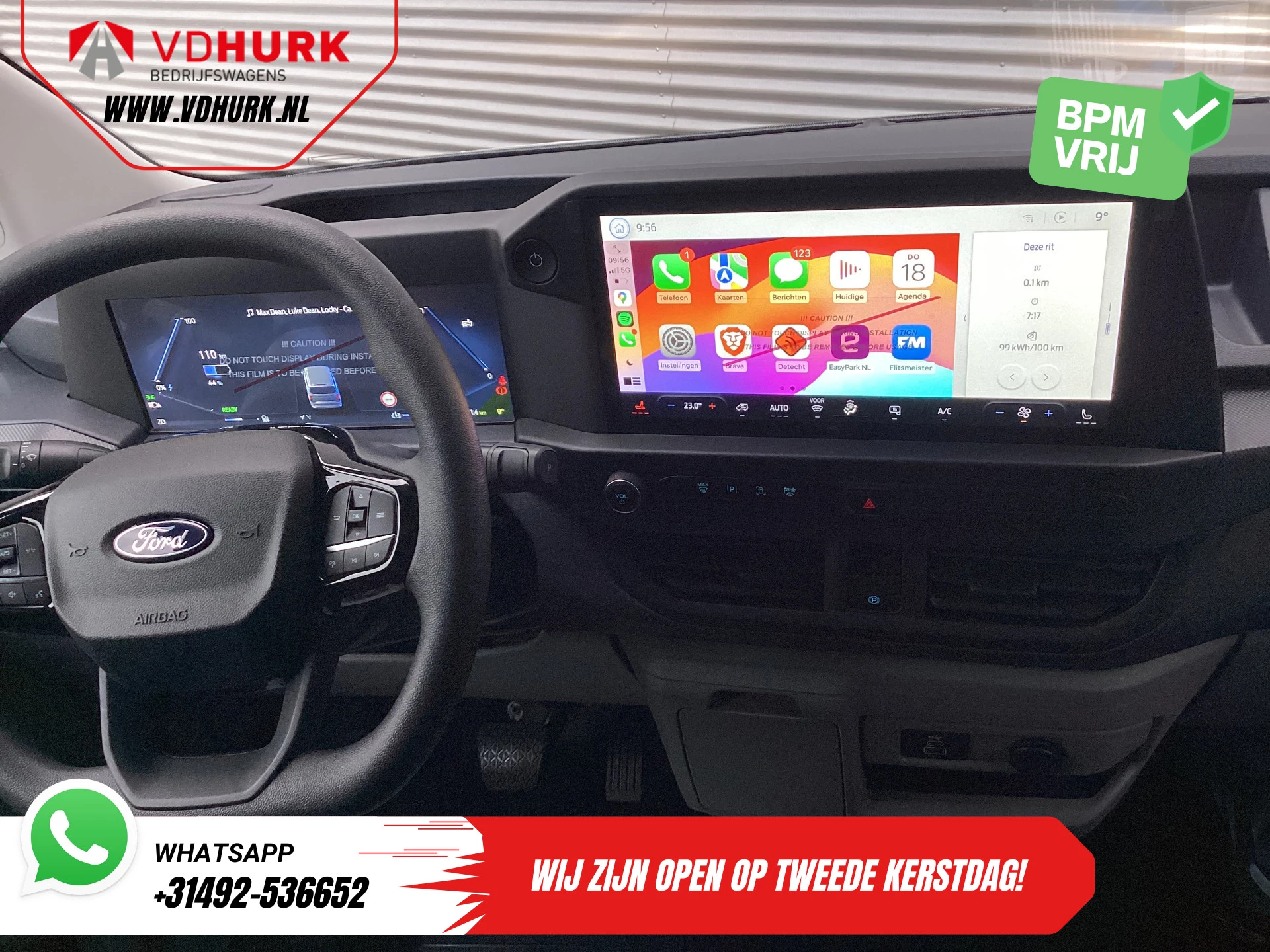 Hoofdafbeelding Ford E-Transit Custom