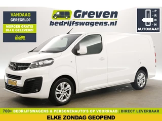 Opel Vivaro 2.0 CDTI L3H1 Automaat Clima Camera Cruise Carplay Trekhaak Head up Display Navi PDC LED 3 Persoons 17"LMV