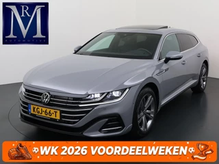 Volkswagen Arteon Shooting Brake 1.4 TSI eHybrid R-Line BINNEN + BUITEN VAN: 37.900,- VOOR: 34.877,- UW WKVOORDEEL: 3.023,- | PANO| NAPPALEDER SPORTSTOELEN| ELEK. STOEL MET MEMORY| ELEK. ACHTERKLEP| ACHTERBANK VERWARMD| CAMERA| STOELVERWARMING| CARPLAY| DODE HOEK SENSOR