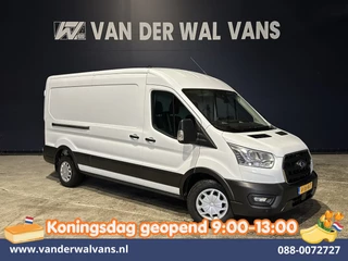 Ford Transit 2.0 TDCI 170pk L3H2 Euro6 Airco | Camera | Apple Carplay | Cruisecontrol | 2500kg Trekhaak Android Auto, Verwarmde voorruit, Parkeersensoren, Bijrijdersbank