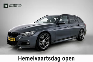 BMW 3-serie Touring 318i M Sport Corporate Lease Automaat (GROOT-NAVIGATIE, TREKHAAK, STOELVERWARMING, LED, GOED ONDERHOUDEN)