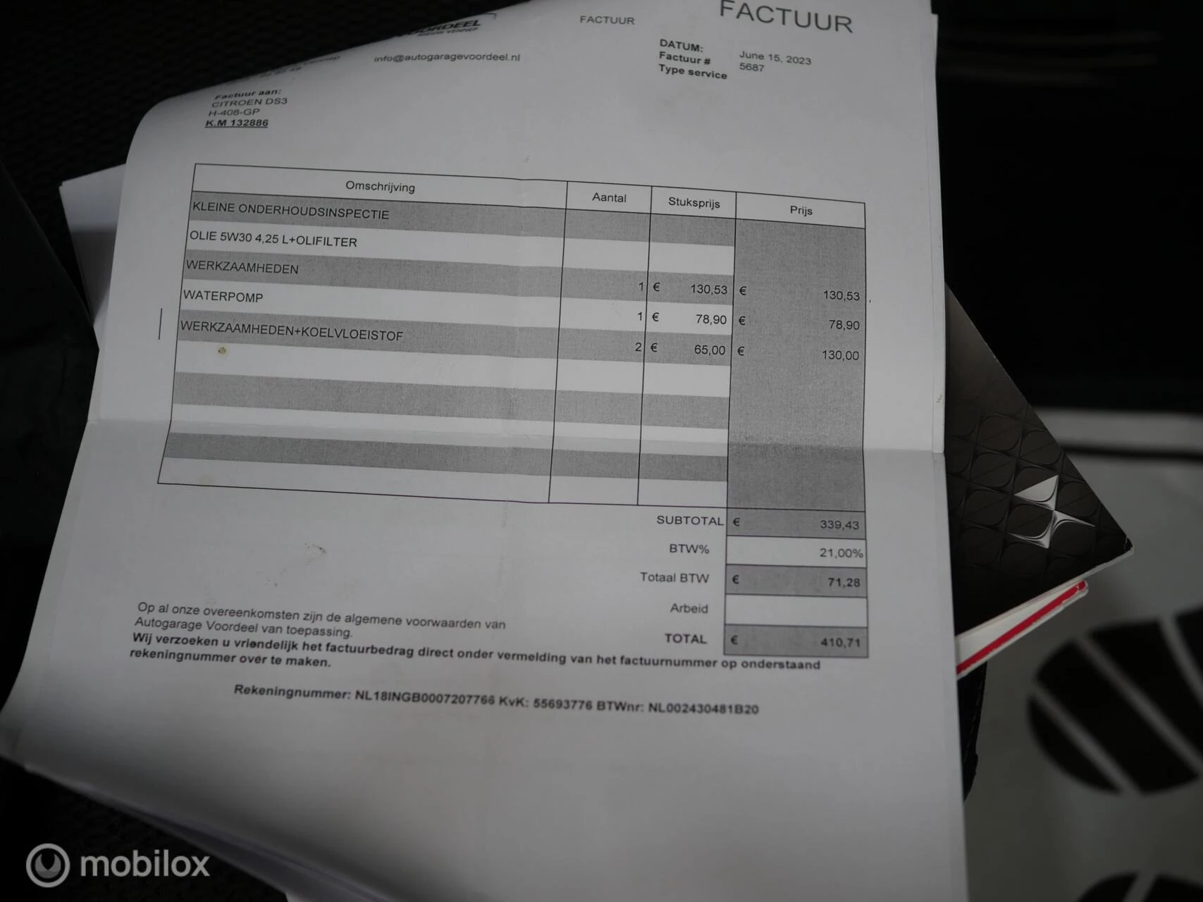 Hoofdafbeelding Citroën DS3