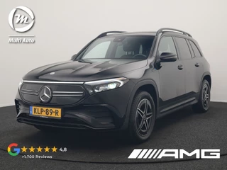 Mercedes-Benz EQB 300 4MATIC AMG Line 69,7 kWh 228pk Dealer O.H. | Trekhaak Af Fabriek | Camera | MBUX Widescreen Navi | Alcantara Sportstoelen Verwarmd | Sfeerverlichting | Night Pakket | Cruise Control | Virtual | DAB |