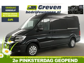 Volkswagen Crafter 2.0 TDI DSG HIGHLINE EXCLUSIVE L3H3 | FACELIFT MODEL | BPM VRIJ | NIEUW 3000KG TREKHAAK VIRTUAL 2XSCHUIFDEUR ADAPTIVE CRUISE LED 140PK CARPLAY 17"LMV