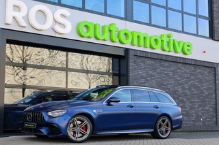 Hoofdafbeelding Mercedes-Benz E-Klasse Mercedes-Benz E-Klasse Estate AMG 63 S 4MATIC+ | FACELIFT | TRACK PACK | HUD | BURMESTER | 360 | KEYLESS | DEALER ONDH |