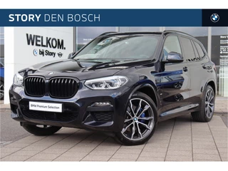 Hoofdafbeelding BMW X3 BMW X3 xDrive30e High Executive M Sport Automaat / Panoramadak / Sportstoelen / Achteruitrijcamera / Adaptieve LED / Active Cruise Control / Comfort Access / Adaptief onderstel