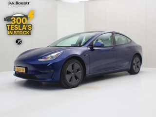 Tesla Model 3 Long-Range AWD 351pk 75 kWh FACELIFT [ WIT LEDER+TREKHAAK+WARMTEPOMP+AUTOPILOT+620KM WLTP+PREMIUM AUDIO ]