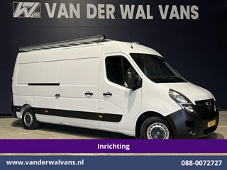 Opel Movano 2.3 Turbo 150pk L3H2 Inrichting Euro6 Airco | Imperiaal | 2500kg Trekhaak | Camera | Navigatie Cruisecontrol, Parkeersensoren, Bijrijdersbank