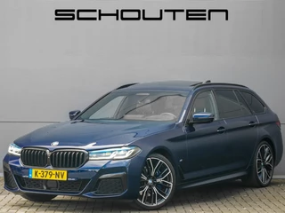 BMW 5 Serie Touring 530i High Executive M-Sport Pano Laser ACC H/K Memory 20"