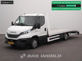 Iveco Daily 35S18 BPM VRIJ! 3.0L Automaat Autotransporter 2025model LED ACC Luchtvering Lier Zwaailamp Oprijwagen Cartransporter Airco Trekhaak