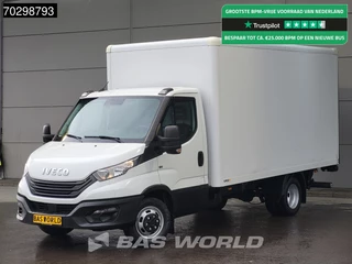 Iveco Daily 35C16 Laadklep Dubbellucht 160PK Bakwagen Airco Euro6 Meubelbak Koffer Airco
