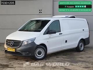 Mercedes Vito 116 Automaat L2H1 Kerstner 230v Stekker Airco Cruise Camera Euro6 L2 Koel Koeler Kühl Kühler Kühlwagen Kühlkasten Airco Cruise control