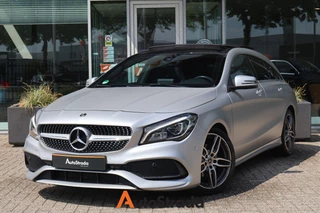 Hoofdafbeelding Mercedes-Benz CLA Mercedes CLA Shooting Brake 180 AMG-Line 122pk | Camera | Keyless Go | Pano | Cruise | Airco | Navi | Magno Polarzilver